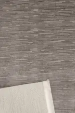 Capo Modern Antrasit Akrilik Makine Halısı - Görsel 6