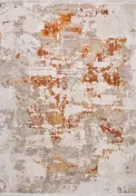 Geismar Modern Krem Triko Akrilik Pamuk Tabanlı Makine Halısı