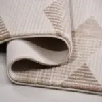 Koblenz Modern Krem Triko Akrilik Pamuk Tabanlı Makine Halısı - Görsel 4