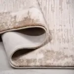 Bevern Modern Krem Triko Akrilik Pamuk Tabanlı Makine Halısı - Görsel 4