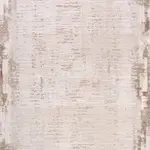 Bevern Modern Krem Triko Akrilik Pamuk Tabanlı Makine Halısı