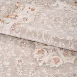 Lügde Klasik Göbekli Krem Triko Akrlik Pamuk Tabanlı Makine Halısı - Görsel 5