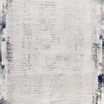 Leimen Modern Gri Triko Akrilik Pamuk Tabanlı Makine Halısı