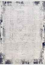 Leimen Modern Gri Triko Akrilik Pamuk Tabanlı Makine Halısı