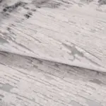 Leimen Modern Gri Triko Akrilik Pamuk Tabanlı Makine Halısı - Görsel 4