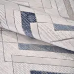 Sontra Modern Gri Triko Akrilik Pamuk Tabanlı Makine Halısı - Görsel 5