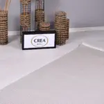 Frascati Modern Krem Triko Akrilik Pamuk Tabanlı Makine Halısı - Görsel 8