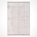 Manzoni Modern Krem Triko Akrilik Pamuk Tabanlı Makine Halısı - Görsel 2