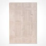 Nord Modern Krem Triko Akrilik Pamuk Tabanlı Makine Halısı - Görsel 2