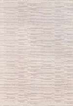 Tiberina Modern Krem Triko Akrilik Pamuk Tabanlı Makine Halısı