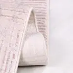 Moricone Modern Bej Triko Akrilik Pamuk Tabanlı Makine Halısı - Görsel 4