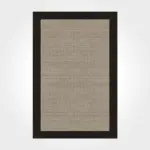 Cellole Çerçeveli Krem Polyester ve Pamuklu Kaydırmaz Tabanlı Dijital Baskı Halı - Görsel 2