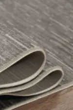 Capo Modern Antrasit Akrilik Makine Halısı - Görsel 4