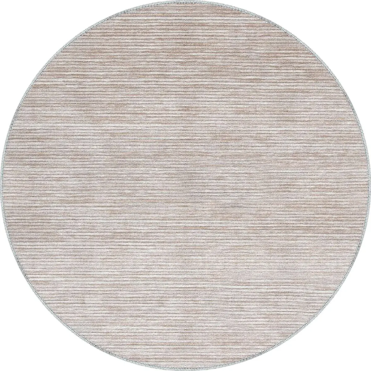 Gago Modern Bej Polyester ve Pamuklu Yıkanabilir Kaydırmaz Taban Dijital Baskı Halı - Görsel 7