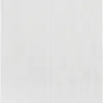 Noceto Modern Beyaz Polyester Makine Halısı