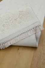 Fidenza Klasik Göbekli Bej Akrilik Makine Halısı - Görsel 5