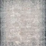 Fontevivo Klasik Göbekl Grii Akrilik Makine Halısı