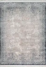 Fontevivo Klasik Göbekl Grii Akrilik Makine Halısı