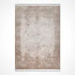 Alseno Klasik Göbekli Kahverengi Akrilik Makine Halısı - Görsel 2