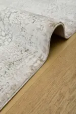 Marcaria Klasik Göbekli Krem Akrilik Makine Halısı - Görsel 4