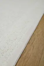 Canneto Klasik Göbekli Krem Akrilik Makine Halısı - Görsel 2