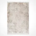 Marcaria Klasik Göbekli Krem Akrilik Makine Halısı - Görsel 2