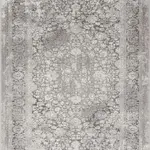 Dosimo Klasik Göbekli Gri Akrilik Makine Halısı