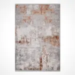 Olina Modern Gri Akrilik Makine Halısı - Görsel 2