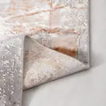 Olina Modern Gri Akrilik Makine Halısı - Görsel 3