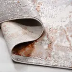 Olina Modern Gri Akrilik Makine Halısı - Görsel 4