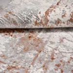 Olina Modern Gri Akrilik Makine Halısı - Görsel 5