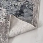 Rovolo Modern Gri Akrilik Makine Halısı - Görsel 3