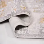 Sillano Modern Gri Akrilik Makine Halısı - Görsel 4