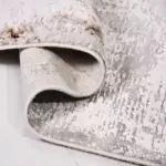 Civago Modern Gri Akrilik Makine Halısı - Görsel 4