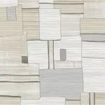 Bellano Geometrik Krem Polyester Makine Halısı