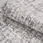 Pandino Modern Gri Polyester Makine Halısı - Görsel 5