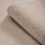 Tejares Modern Krem Polyester Kaydırmaz Tabanlı Makine Halısı - Görsel 5