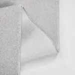 Bernuy Modern Gri Polyester Kaydırmaz Tabanlı Makine Halısı - Görsel 3