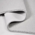 Bernuy Modern Gri Polyester Kaydırmaz Tabanlı Makine Halısı - Görsel 4