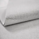 Bernuy Modern Gri Polyester Kaydırmaz Tabanlı Makine Halısı - Görsel 5