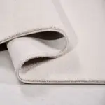 Arcones Modern Beyaz Polyester Kaydırmaz Tabanlı Makine Halısı - Görsel 4