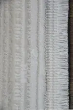 Norton Çerçeveli Krem Akrilik Makine Halısı - Görsel 3