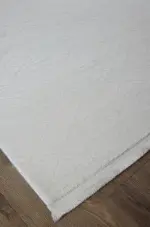 Arges Çerçeveli Krem Akrilik Makine Halısı - Görsel 2