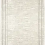 Douve Çerçeveli Krem Polyester Makine Halısı