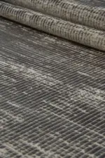 Oriolo Modern Antrasit Akrilik Makine Halısı - Görsel 7