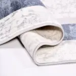 Sezze Çerçeveli Krem Triko ve Akrilik Makine Halısı - Görsel 4