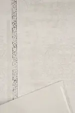 Vanze Çerçeveli Krem Akrilik Makine Halısı - Görsel 4