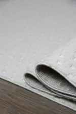 Diou Modern Krem Polyester Makine Halısı - Görsel 6