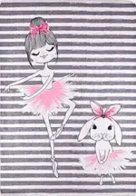 Altdorf Figürlü Multi Pamuk ve Polyester Kaydırmaz Taban Dijital Baskı Çocuk Halısı