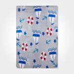 Wengen Figürlü Gri Pamuk ve Polyester Kaydırmaz Taban Dijital Baskı Çocuk Halısı - Görsel 2